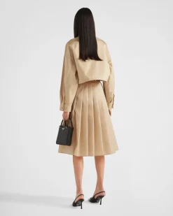 Mujer Prada COLECCIÓN FEMENINA|FALDAS^Falda Plisada De Re-nylon