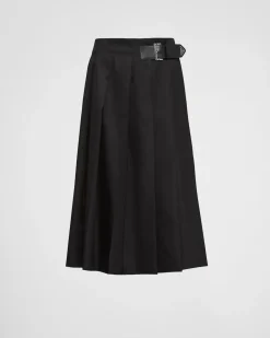 Mujer Prada COLECCIÓN FEMENINA|FALDAS^Falda Plisada De Re-nylon