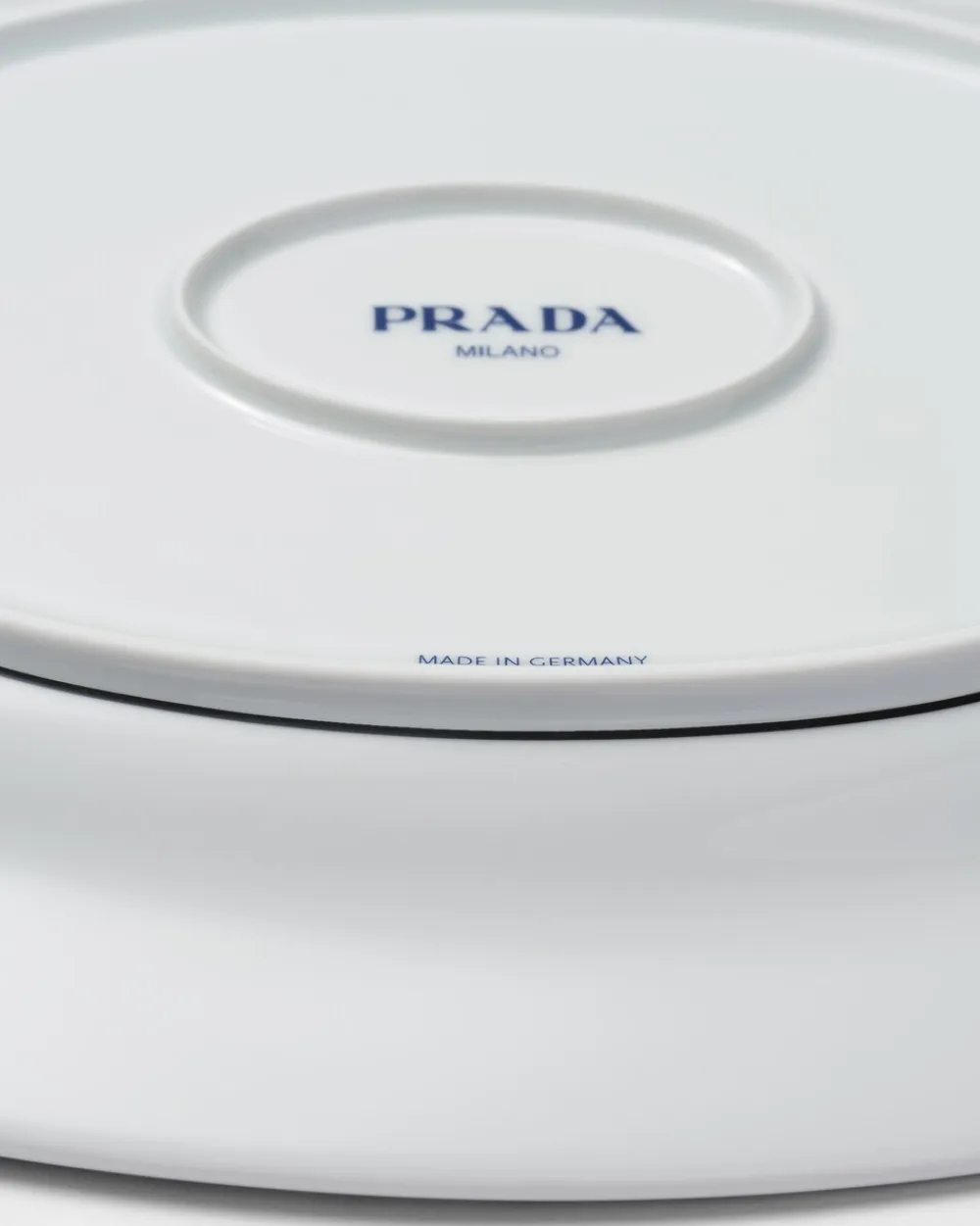 Prada BANDEJAS Y ACCESORIOS DE MESA^Fuente Mediana De Porcelana - Checkerboard