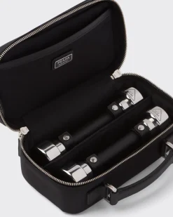 Mujer/Hombre Prada DEPORTE Y OCIO|DEPORTE Y OCIO^Funda De Mancuernas Re-nylon Y Piel Saffiano