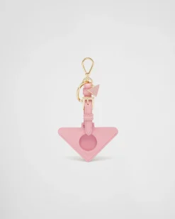Mujer Prada ACCESORIOS TECNOLÓGICOS Y LLAVEROS^Funda Para Airtag De Piel Saffiano