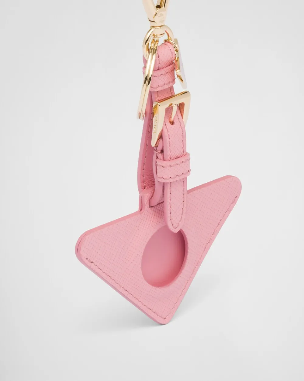 Mujer Prada ACCESORIOS TECNOLÓGICOS Y LLAVEROS^Funda Para Airtag De Piel Saffiano