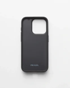 Mujer Prada ACCESORIOS TECNOLÓGICOS Y LLAVEROS^Funda Para Iphone&nbsp;15&nbsp;Pro&nbsp;De Piel Saffiano