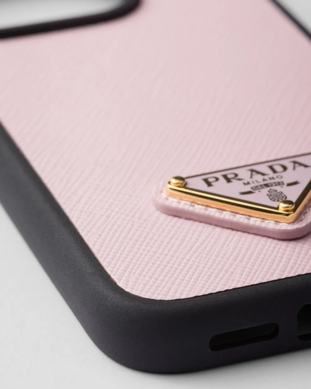 Mujer Prada ACCESORIOS TECNOLÓGICOS Y LLAVEROS^Funda Para Iphone 15 Pro De Piel Saffiano