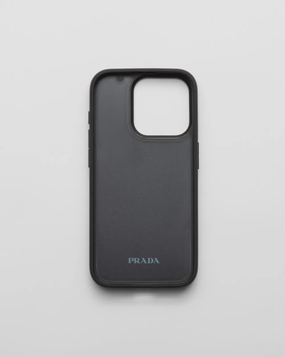Hombre Prada ACCESORIOS TECNOLÓGICOS Y LLAVEROS^Funda Para Iphone 15 Pro De Piel Saffiano