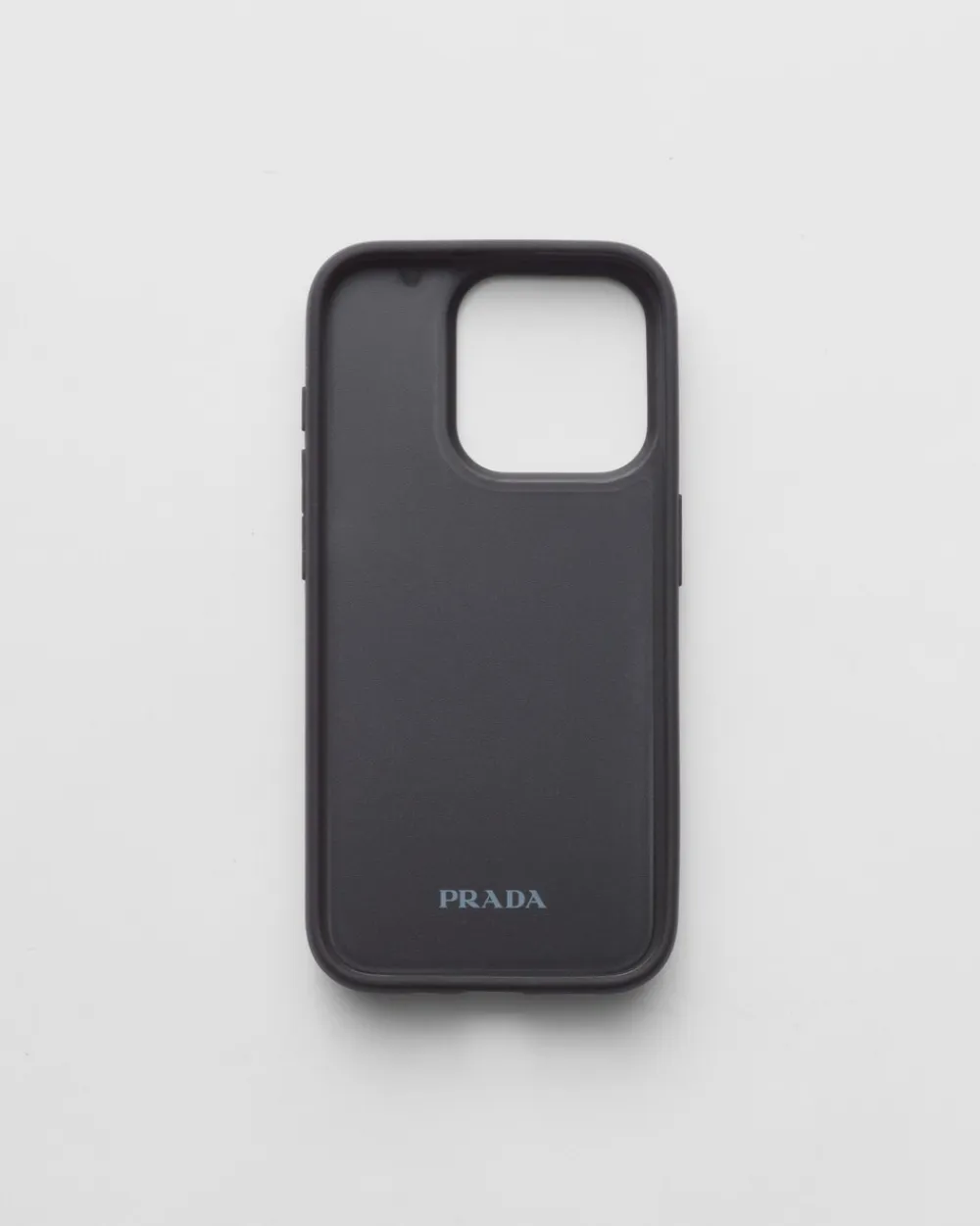 Hombre Prada ACCESORIOS TECNOLÓGICOS Y LLAVEROS^Funda Para Iphone 15 Pro De Piel Saffiano