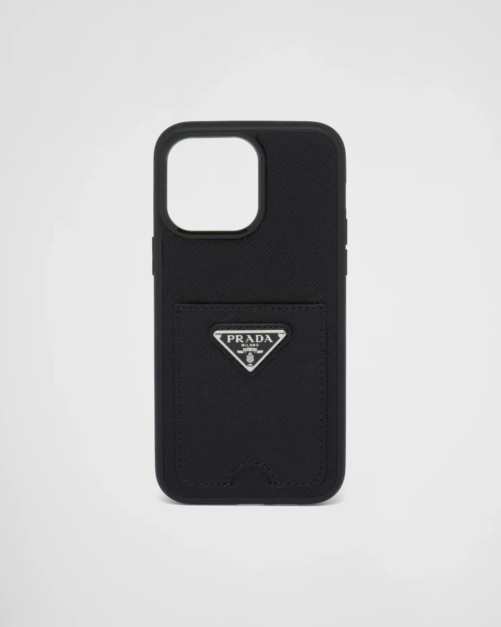 Mujer Prada ACCESORIOS TECNOLÓGICOS Y LLAVEROS^Funda Para Iphone 14 Pro Max De Piel Saffiano