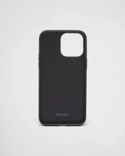 Mujer Prada ACCESORIOS TECNOLÓGICOS Y LLAVEROS^Funda Para Iphone&nbsp;14&nbsp;Pro&nbsp;Max De Piel Saffiano