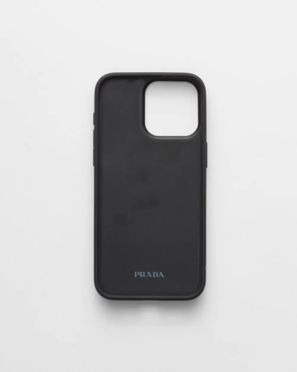 Hombre Prada ACCESORIOS TECNOLÓGICOS Y LLAVEROS^Funda Para Iphone 15 Pro Max De Piel Saffiano
