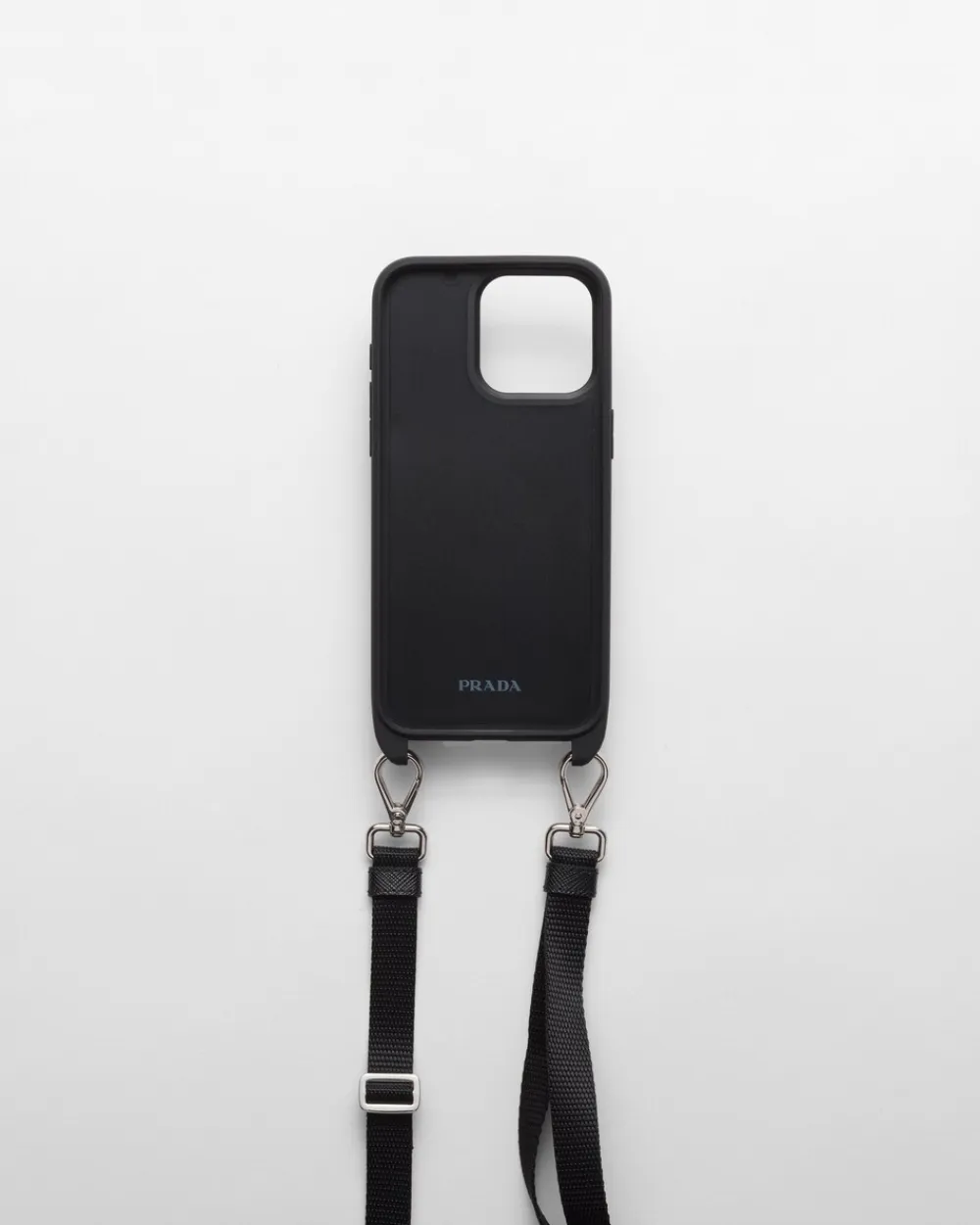 Hombre Prada ACCESORIOS TECNOLÓGICOS Y LLAVEROS^Funda Para Iphone 15 Pro Max De Piel Saffiano