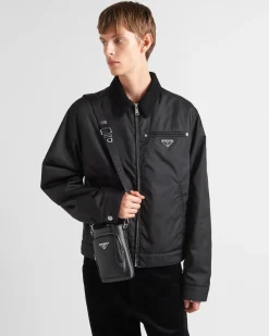 Hombre Prada ACCESORIOS TECNOLÓGICOS Y LLAVEROS^Funda Para Smartphone De Piel