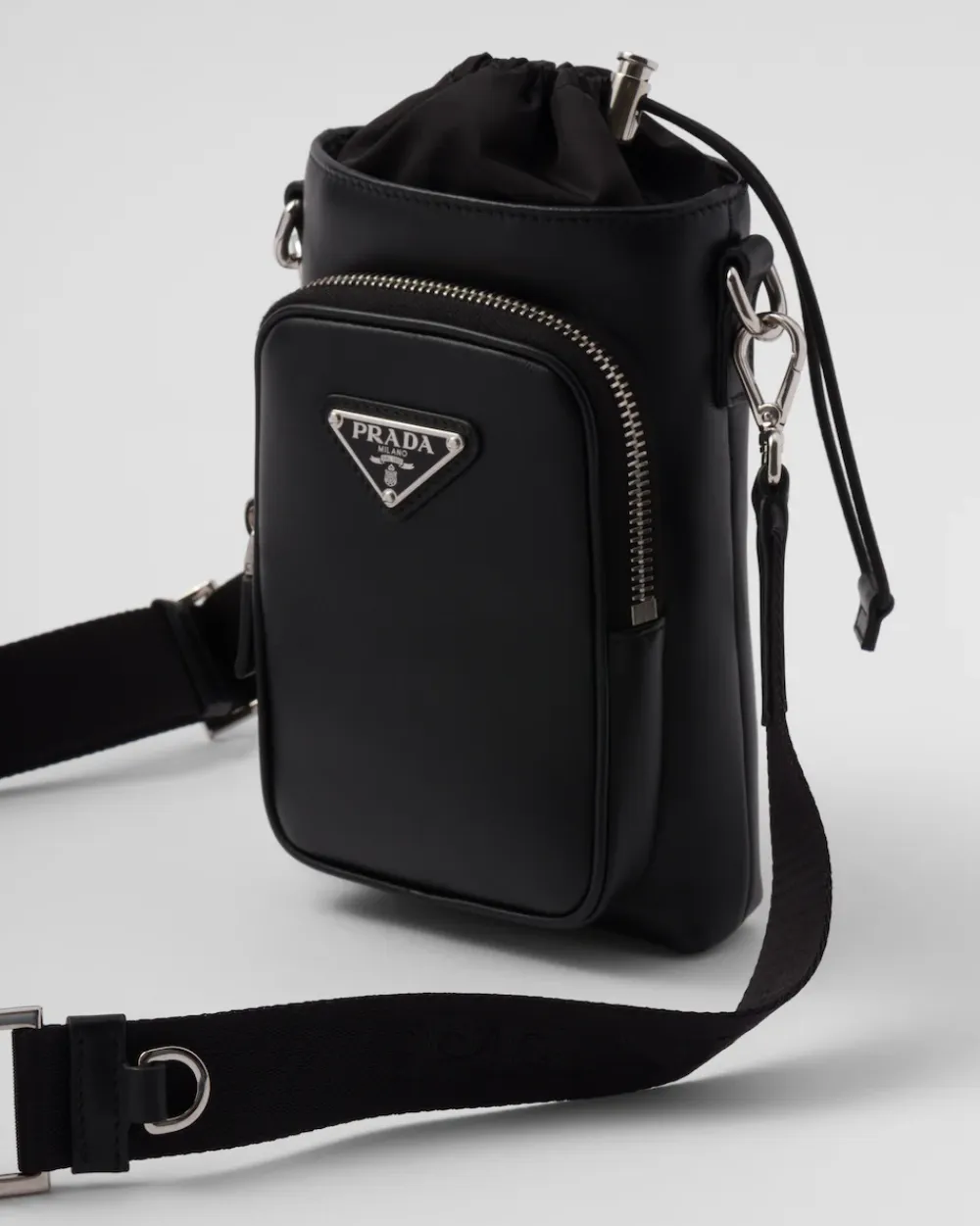 Hombre Prada ACCESORIOS TECNOLÓGICOS Y LLAVEROS^Funda Para Smartphone De Piel