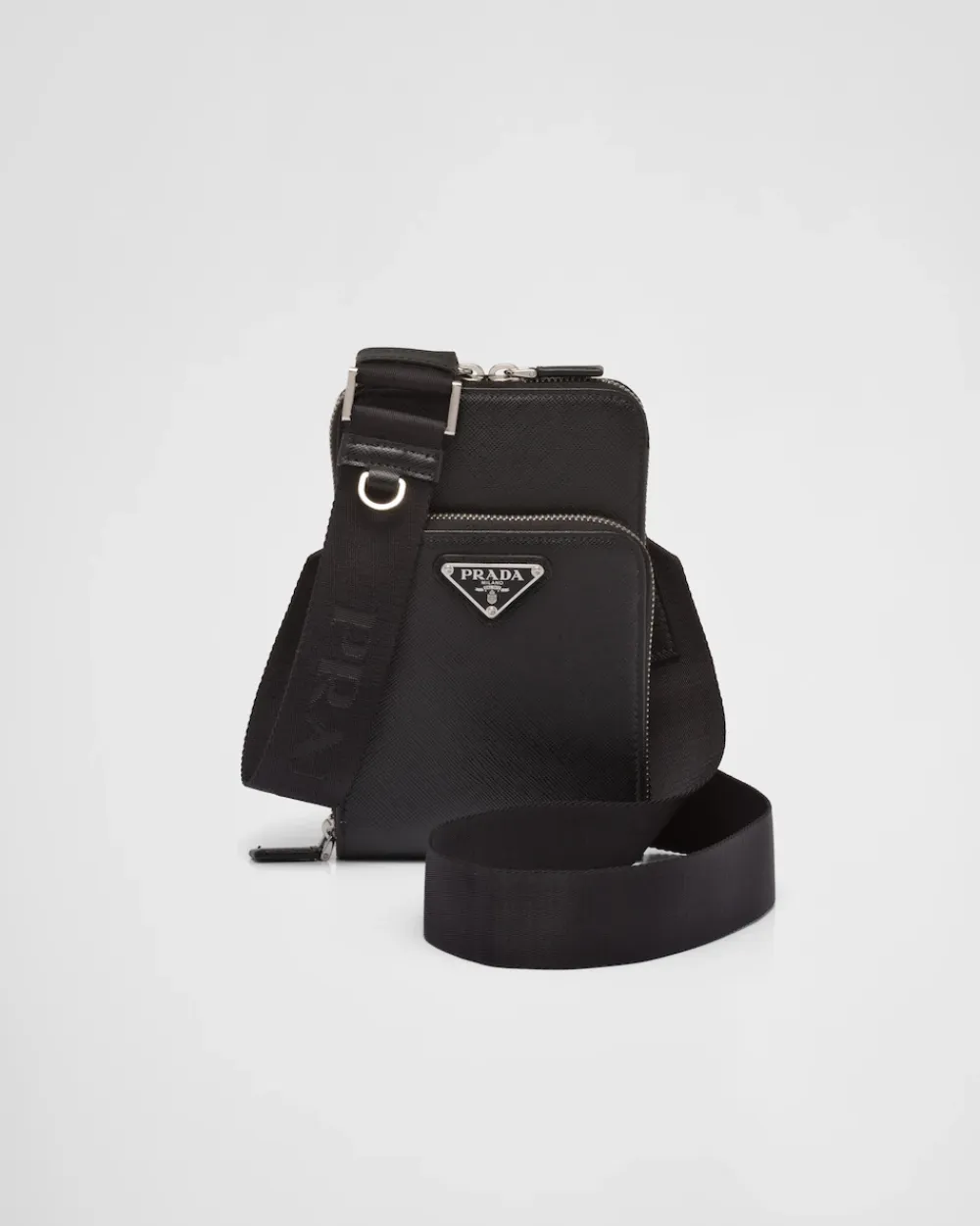 Hombre Prada ACCESORIOS TECNOLÓGICOS Y LLAVEROS^Funda Para Smartphone De Piel Saffiano