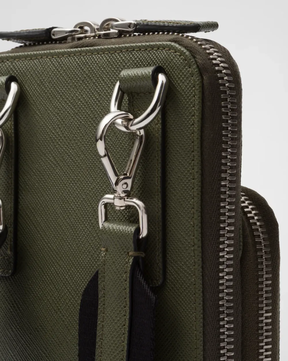Hombre Prada ACCESORIOS TECNOLÓGICOS Y LLAVEROS^Funda Para Smartphone De Piel Saffiano