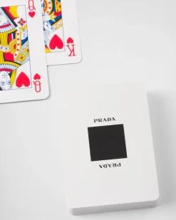 Mujer/Hombre Prada JUEGOS|JUEGOS Y ACCESORIOS PARA EL HOGAR^Funda Saffiano Con Juego De Cartas