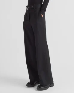 Mujer Prada PANTALONES LARGOS Y CORTOS^Gabardine Pants