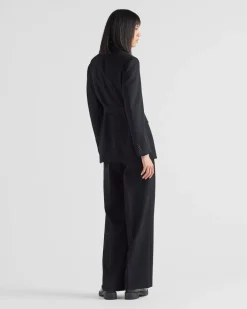 Mujer Prada PANTALONES LARGOS Y CORTOS^Gabardine Pants