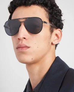 Hombre Prada GAFAS DE SOL^Gafas De Sol Con Logo