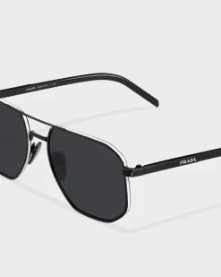 Hombre Prada GAFAS DE SOL^Gafas De Sol Con Logo
