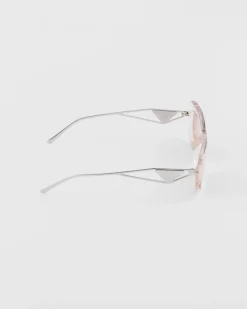 Mujer Prada GAFAS DE SOL^Gafas De Sol Con Logo Triangular