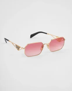 Mujer Prada GAFAS DE SOL^Gafas De Sol Con Logo Triangular