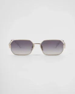 Mujer Prada GAFAS DE SOL^Gafas De Sol Con Logo Triangular