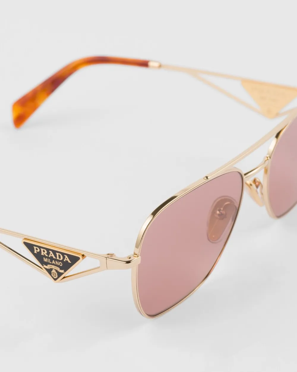Mujer Prada GAFAS DE SOL^Gafas De Sol Con Logo Triangular