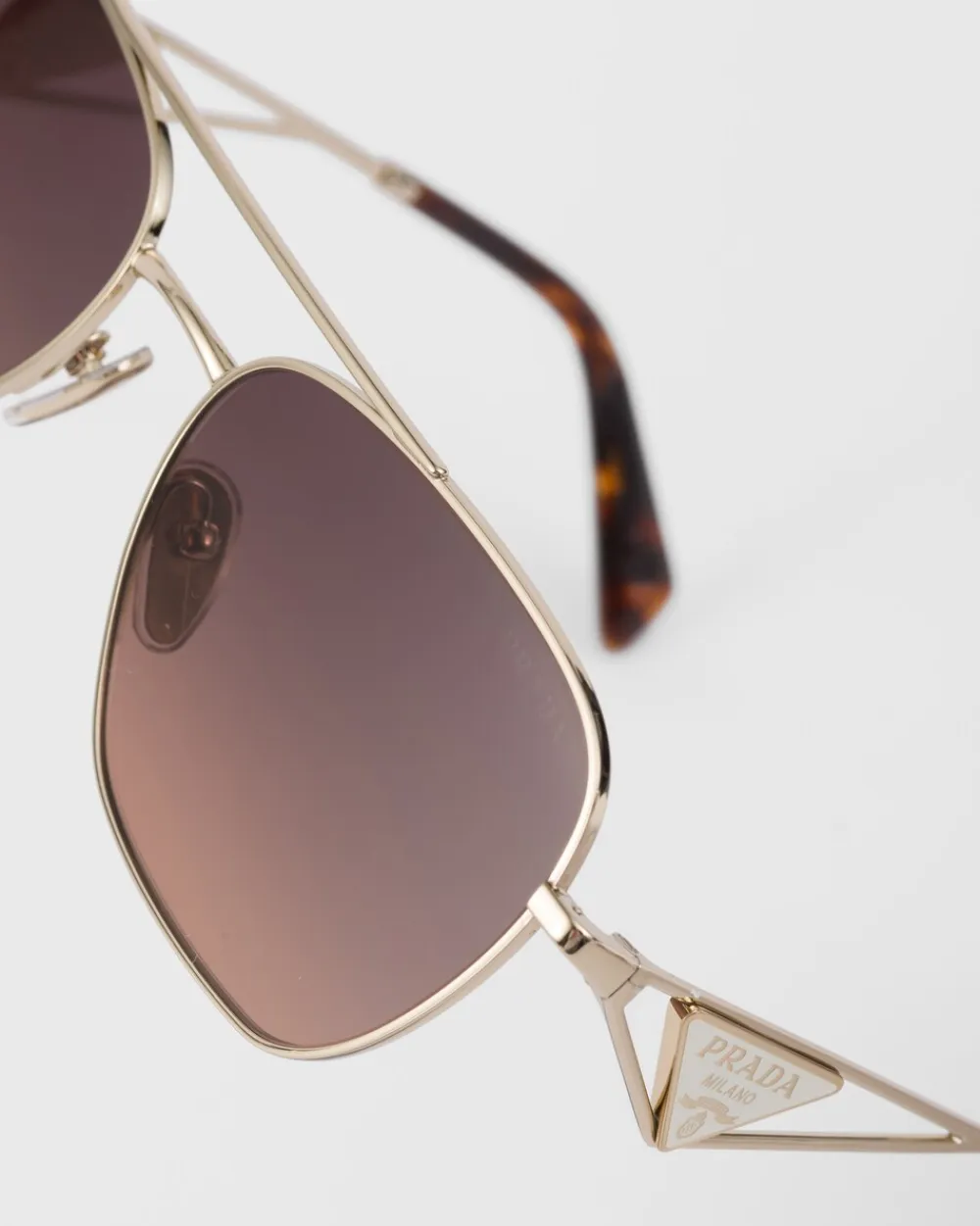 Mujer Prada GAFAS DE SOL^Gafas De Sol Con Logo Triangular