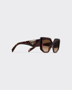 Mujer Prada GAFAS DE SOL^Gafas De Sol Con Logo Triangular