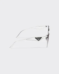 Mujer Prada GAFAS DE SOL^Gafas De Sol Con Logo Triangular