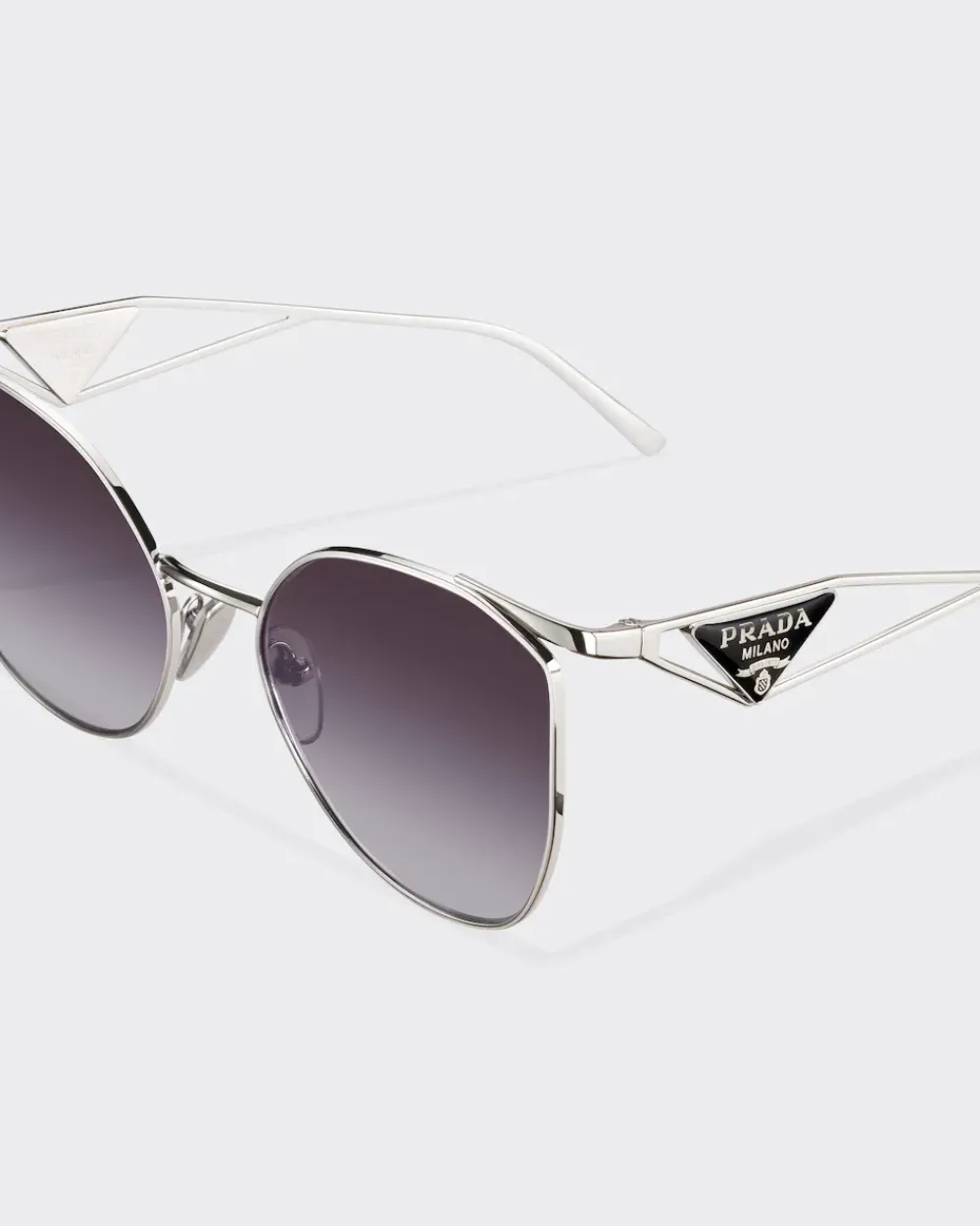Mujer Prada GAFAS DE SOL^Gafas De Sol Con Logo Triangular