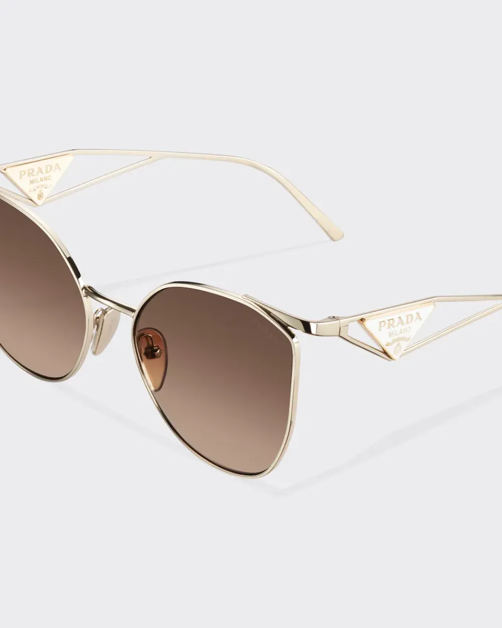 Mujer Prada GAFAS DE SOL^Gafas De Sol Con Logo Triangular