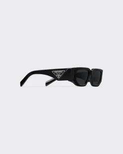 Hombre Prada GAFAS DE SOL^Gafas De Sol Con Logo Triangular