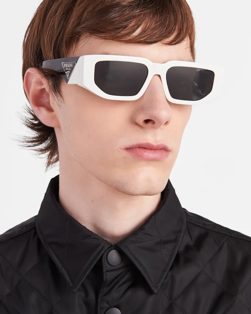 Hombre Prada GAFAS DE SOL^Gafas De Sol Con Logo Triangular