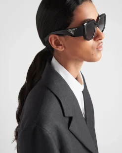 Mujer Prada GAFAS DE SOL^Gafas De Sol Con Logo Triangular