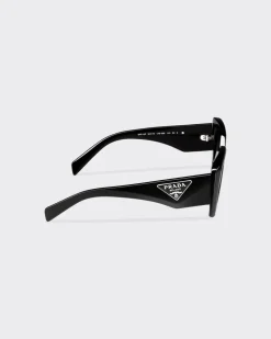 Mujer Prada GAFAS DE SOL^Gafas De Sol Con Logo Triangular