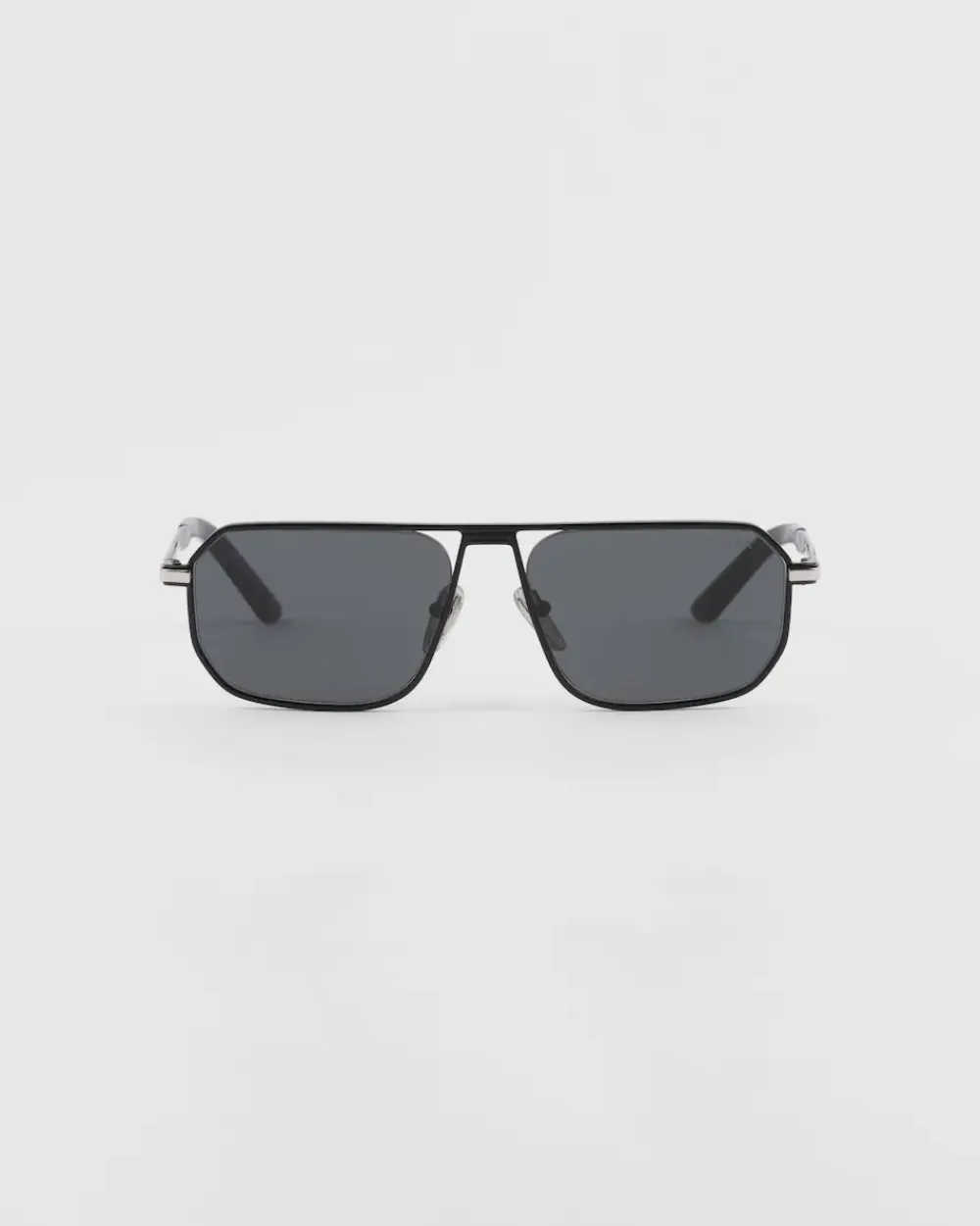 Hombre Prada GAFAS DE SOL^Gafas De Sol Con Una Icónica Placa De Metal