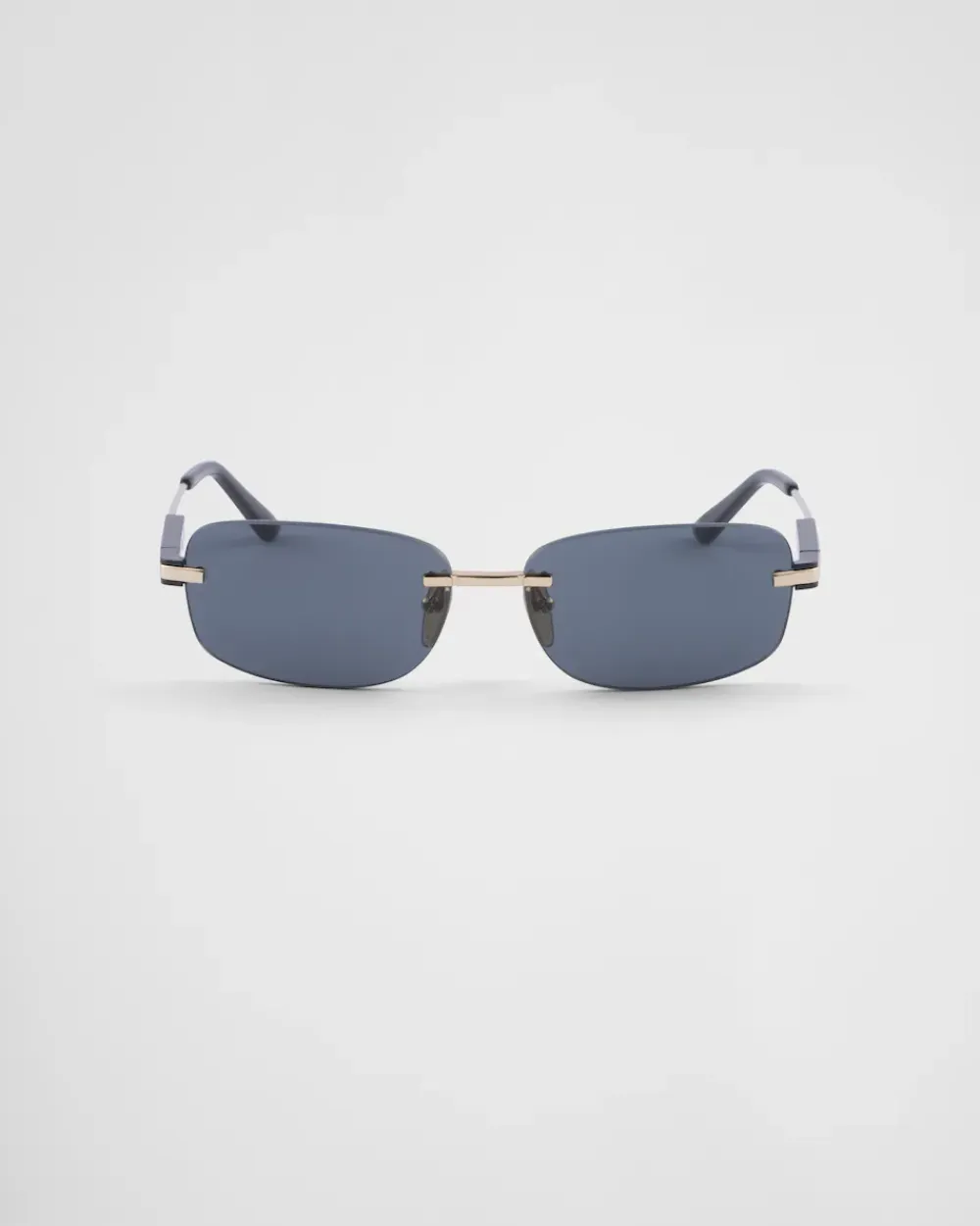 Hombre Prada GAFAS DE SOL^Gafas De Sol Con Una Icónica Placa De Metal
