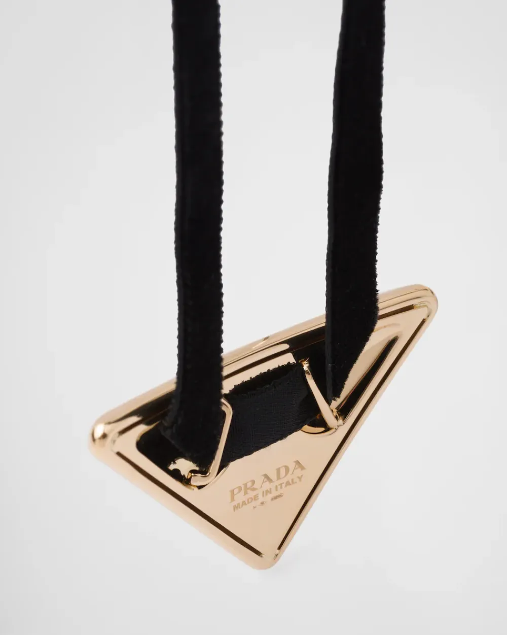 Mujer Prada COLECCIÓN DE JOYERÍA ELEGANTE^Gargantilla Con Colgante Mediano Eternal Gold De Oro Amarillo