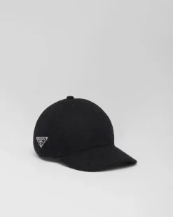Hombre Prada SOMBREROS Y GUANTES^Gorra De Béisbol De Loden