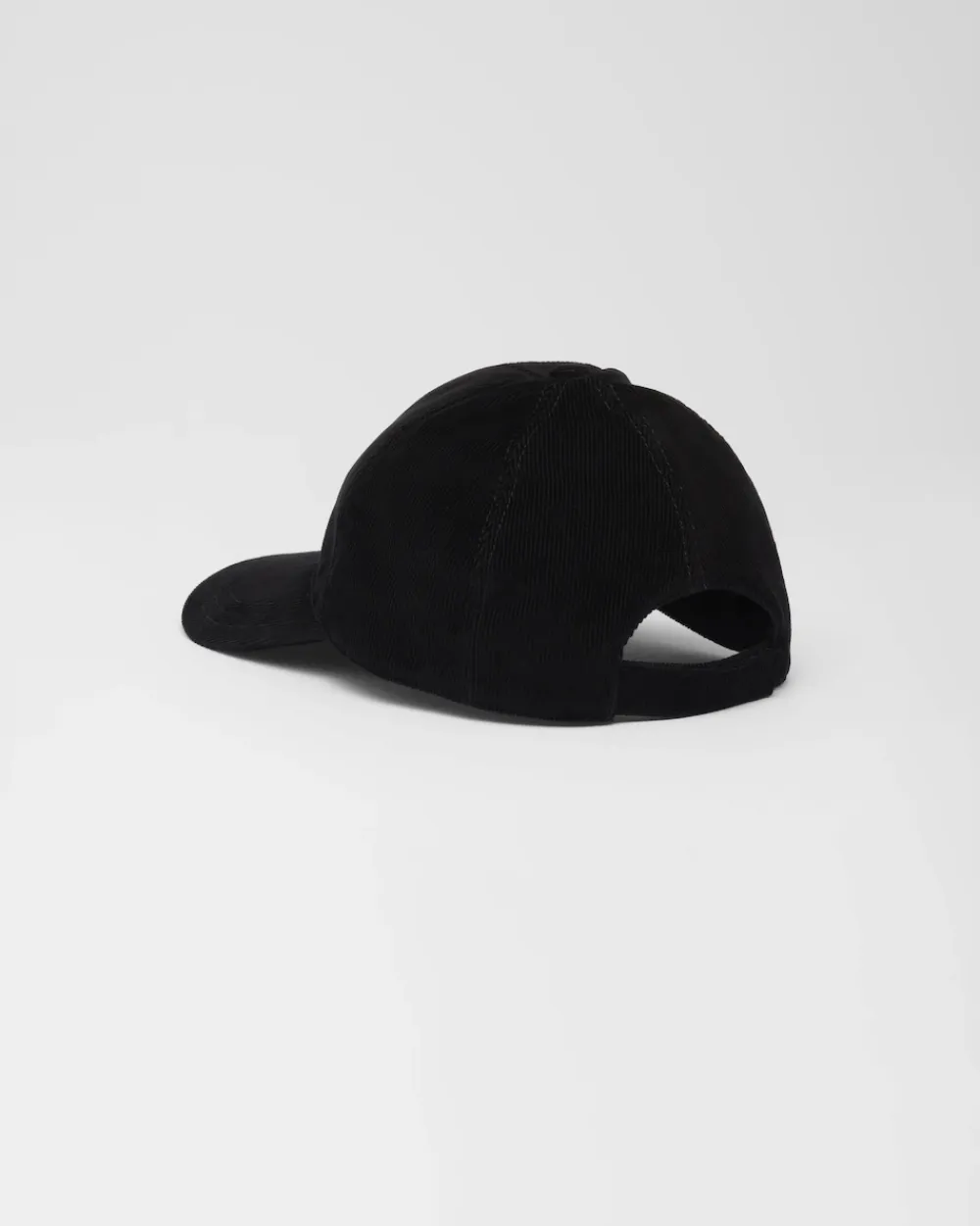 Hombre Prada SOMBREROS Y GUANTES^Gorra De Béisbol De Pana