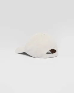 Hombre Prada SOMBREROS Y GUANTES^Gorra De Béisbol De Pana