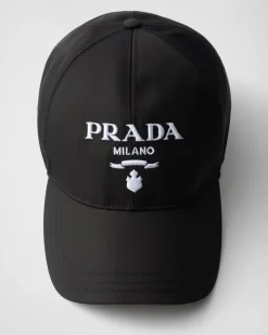 Hombre Prada SOMBREROS Y GUANTES^Gorra De Béisbol En Re-nylon