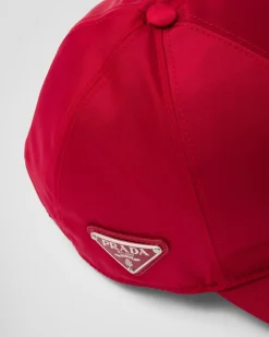Mujer Prada COLECCIÓN FEMENINA|SOMBREROS Y GUANTES^Gorra De Béisbol En Re-nylon