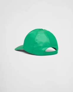 Mujer Prada COLECCIÓN FEMENINA|SOMBREROS Y GUANTES^Gorra De Béisbol En Re-nylon