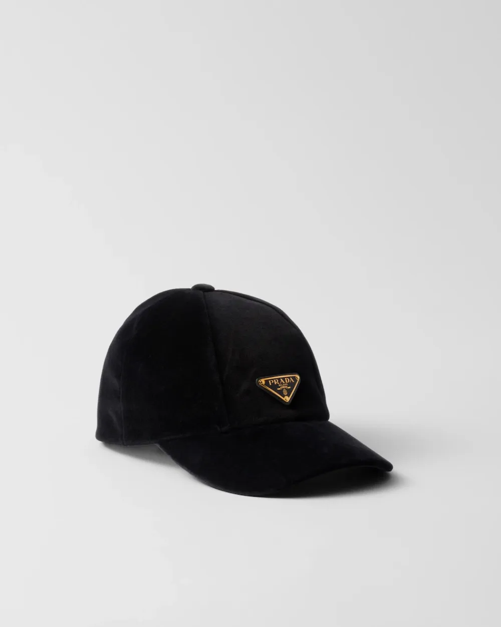 Mujer Prada SOMBREROS Y GUANTES^Gorra De Terciopelo