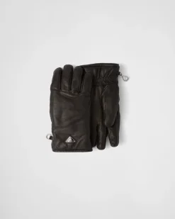 Hombre Prada SOMBREROS Y GUANTES^Guantes De Napa