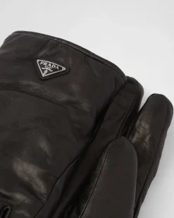 Hombre Prada SOMBREROS Y GUANTES^Guantes De Napa