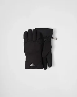 Mujer Prada SOMBREROS Y GUANTES^Guantes De Re-nylon