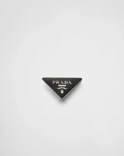 Hombre Prada CINTURONES PERSONALIZADOS^Hebilla De Cinturón De Piel Saffiano